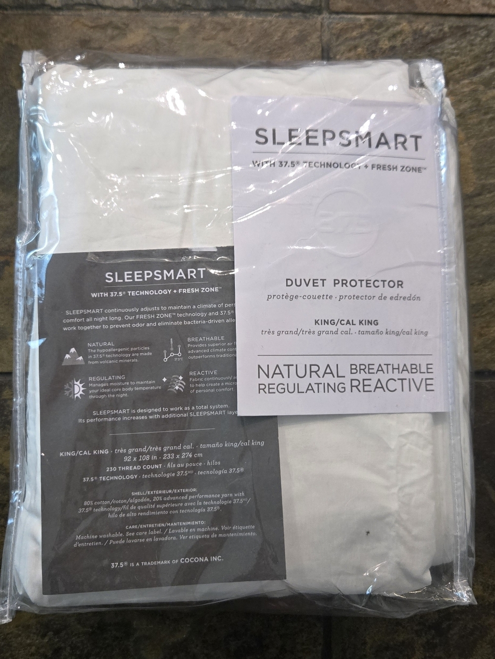 Pottery Barn White Duvet Protector - King/Cal King